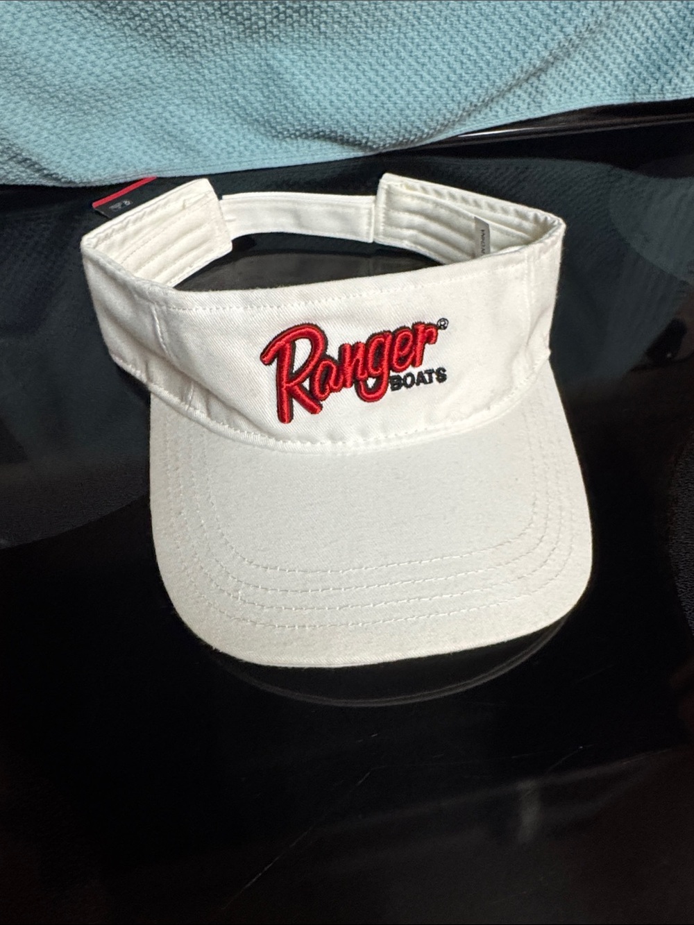 Ranger Boats White Embroidered Visor